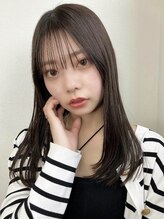 ブリス(VLISS) ミディアム レイヤーカット 顔周りレイヤー 透明感 20代30代40代