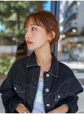 【GEEKS渋谷】マッシュショートボブ/ライトベージュ/春夏カラー