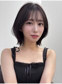 【長谷川】輪郭補正小顔カット/トレンドBOB
