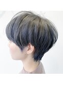 アッシュショートボブ