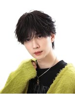シースルーフェザーショート