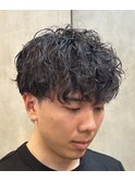 【トレンド】マッシュ×シャドウパーマ