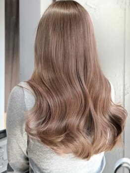 ラヴ(Luv)の写真/≪CHROMATECH/カシミアトリートメント/deeplex導入≫ブリーチでも大人っぽく、透明感のある仕上がりに♪