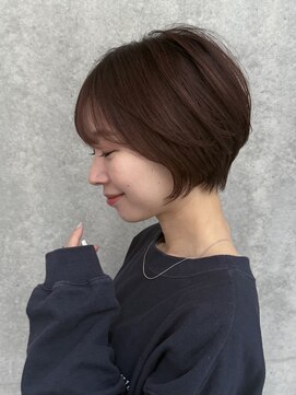 ロンド 銀座(Lond) ●杉浦ミニウルフレイヤー顔周りカット前髪カットショート