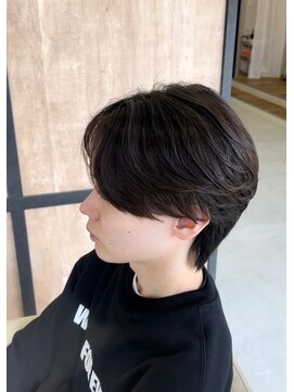 エッジ(EDGE) 大分メンズ毛流れニュアンスパーマ刈らないショートレイヤー