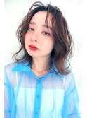 2025 ラフくびれ×くしゃっとミディ
