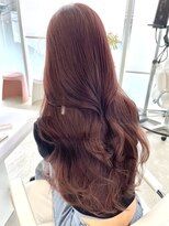 コート 表参道(Cote)&nbsp;ワインレッド　チェリーレッド　ブリーチなしダブルカラー