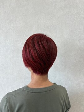 コモン 豊山(common) ショートビビットレッド