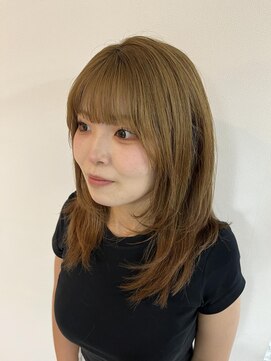 シュガー ヘアアンドネイル 仙台(SUGAR) ベージュカラー+カット