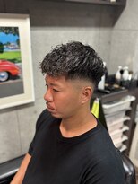グロウヘアワークス(grow hair works)&nbsp;クロップスタイル×ツイストパーマ
