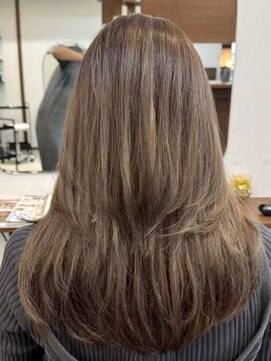 ルイ(ROUIS produced by LUCK 津田沼) ROUIS 津田沼 ベージュ×ハイライト