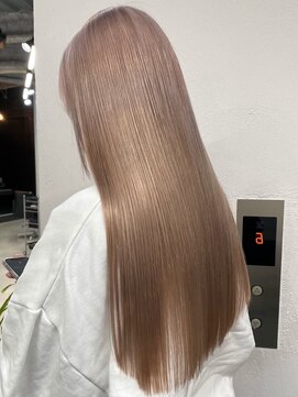 キラ 静岡(KILLA) ブリーチダブルカラー/ミルクティーベージュ/静岡/ハイトーン