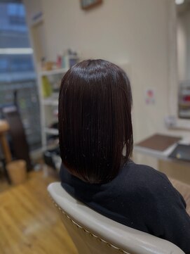 シーループユナイテッドアトリエ(C-LOOP UNITED ATELIER) 白髪染めの方も◎オリーブグレージュ【高濃度水素カラー】