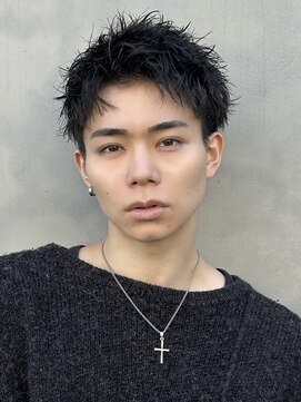 アリエッタ(aRietta) 20代30代10代ラフスパイキースネークパーマショート