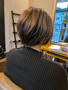 ショートボブスタイル