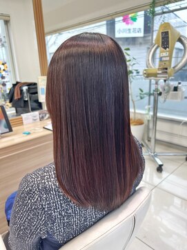 アッシュ 鶴ヶ峰1号店(Ash) 美髪矯正でつるんな艶髪に♪