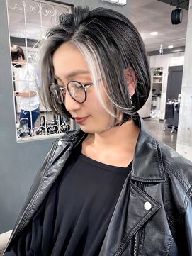 シェルヴ(XELVE) フェイスフレーミング／ホワイト/白髪ぼかし