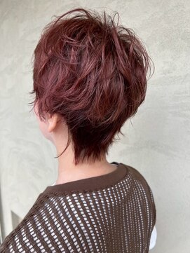 ラポール(RAPPORT) ショートヘア/デザインカラー/フェイスフレーミング/蟹江