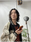 メンズウルフパーマ