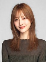 ステイゴールド(STAYGOLD)&nbsp;シースルーバング 顔周りカット 透明感カラー レイヤーカット