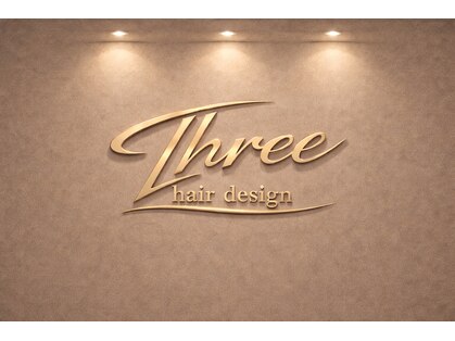 THREE hair design【3月中旬 NEW OPEN(予定)】の写真