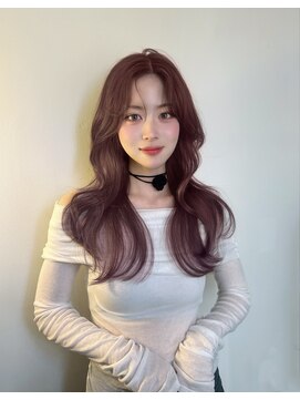 カノイ 銀座中央通り(KANOI) 艶感マックス！カシスピンクで作る韓国風【ヨシンモリ】