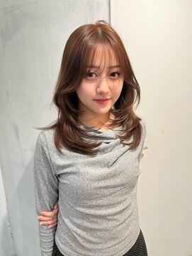 ロンドジェネルーズ 柏(Lond generous) ミディアムハッシュカット