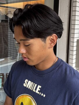 スウェル 押上店(Swell) サーフカール/スパイキーショート/ブルーブラック/眉毛/錦糸町駅