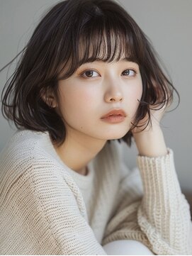 トッカ 千葉ANNEX店(tocca) パーマで朝も簡単セット♪エアリーボブ/似合わせ/20代/30代