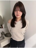 透明感ブラウン/レイヤーカット/ハイトーン/ワンカラー/名古屋