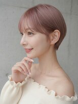 クラン(clan)&nbsp;イメチェンヘアスタイル 、ピンクベージュ、アンブレラカラー