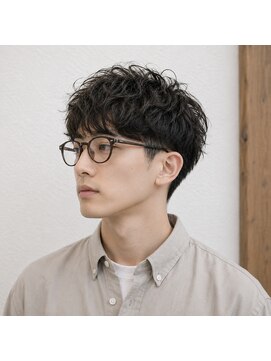 スープレックス ヘアーデザイン(SOUPREX HAIR DESIGN) 大人メンズツーブロックナチュラルパーマ　20代 30代 40代 50代
