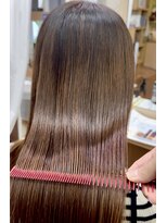 ヘアカフェ コトノハ(hair cafe Kotonoha) 【コトノハ】長崎髪質改善うるツヤ艶感ストレート 酸性縮毛矯正