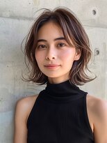 赤れんがアネックス(ANNEX)&nbsp;３０代４０代５０代６０代大人ミディアムレイヤーカットパーマ