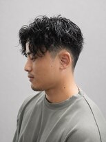 スター 稲沢店(STAR)&nbsp;強めスパイラルパーマ×メンズマッシュ