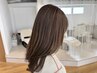 【つや感、白髪ぼかしに】ハイライトカラー+トリートメント　￥13000+tax