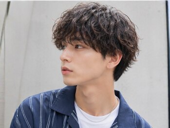 セプト 博多(SEPT.)の写真/【21時迄営業】高技術/モチの良いメンズパーマが人気の美容室★ツイストスパイラルパーマ/波巻きパーマも◎