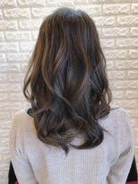 ピリカヘアデザイン(pirica hair design) 鎖骨ミディアム×ブルーベリーカラー★