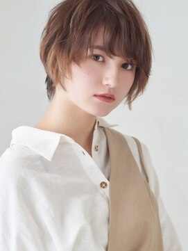 ミンクス ギンザ セントラル(MINX ginza central) ふわっと大人のナチュラルショートボブ