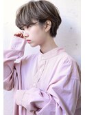 【恵比寿ro-ro】大人かわいいマッシュショートxアッシュベージュ