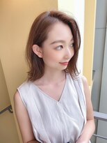 ロンド ストラーダ 心斎橋(Lond strada)&nbsp;ショート×ハイライト白髪ぼかし×マチルダボブ[心斎橋]