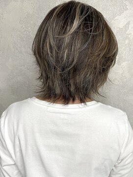 セシルヘアー(CECIL hair) CECIL 下北沢　コントラストハイライト×ウルフヘア