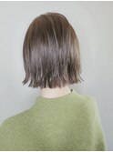 切りっぱなしボブ