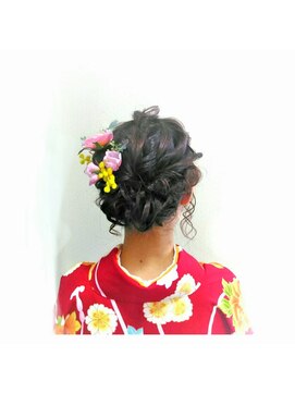 アーチフォーヘアー(a rch for hair) 【成人式☆卒業式　ねじり上げセット】