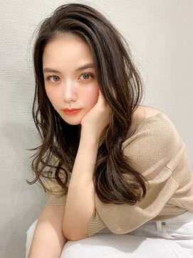 シルクレイ 吉祥寺店(Silk-lei) マロンベージュ大人かわいいかき上げロング20代30代吉祥寺