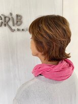 クライブヘアー 佐倉店(CRiB hair) ハイライト ウルフカット