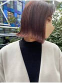kate【大宮】暗めピンクラベンダー×外ハネボブ