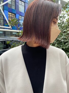 ケイト(kate) kate【大宮】暗めピンクラベンダー×外ハネボブ