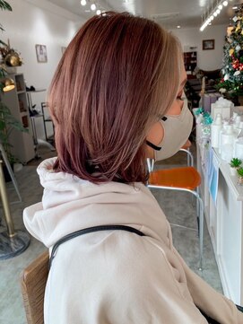 ユラギフロムユイマァル 水島店(YURAGI from YUIMARL) フェイスフレミング×ホワイトベージュ