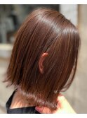 vegan認証HUEカラー・ツヤ感もアップ!ボブスタイル(^^)30代☆